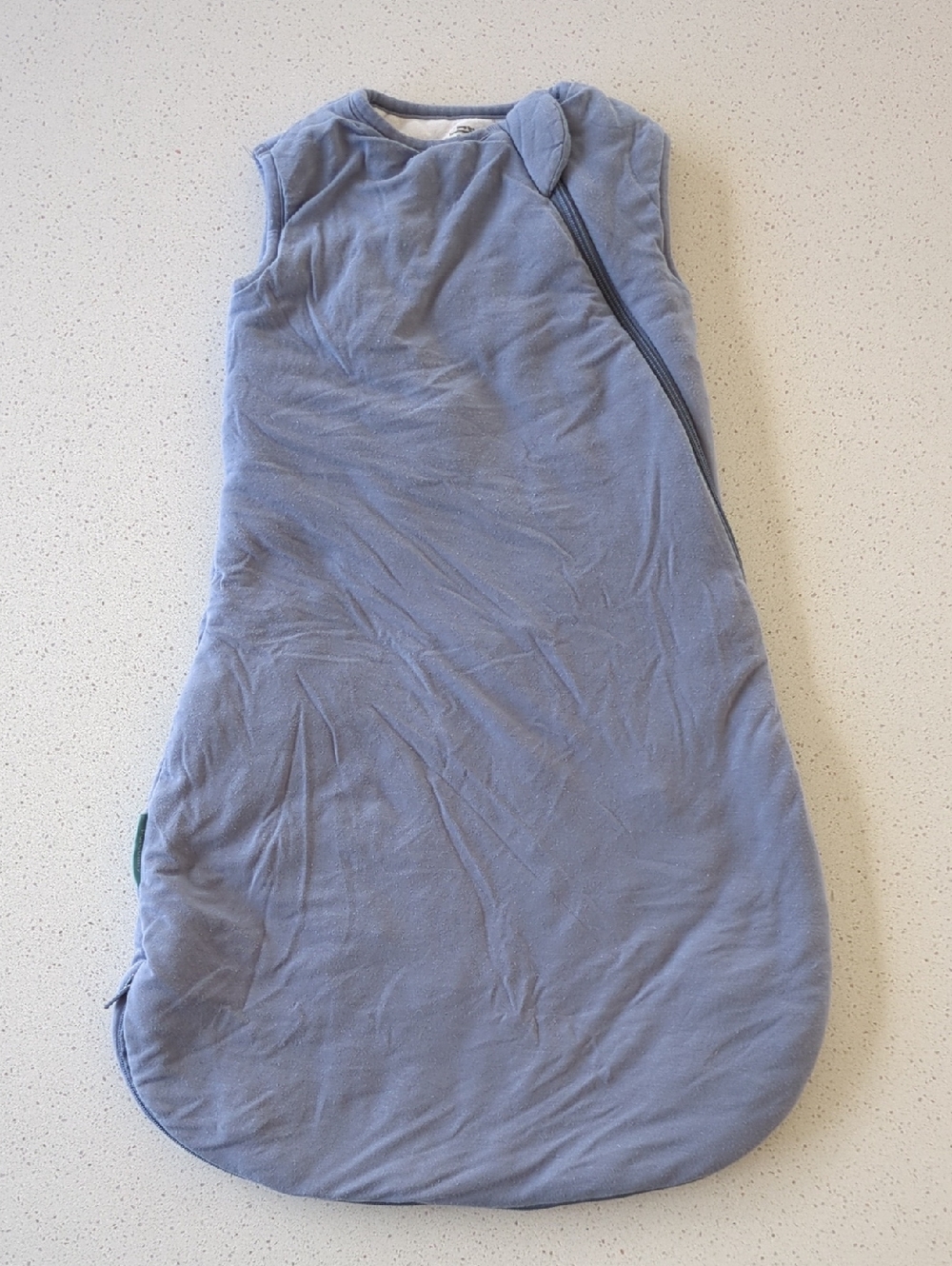 Blue Sleeveless Kids Thick Sleep Sack - Cozy Baby Sleeping Bag